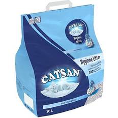 Catsan cat litter hygiene non clumping highly absorbent granules odour 10l