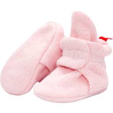 Babies - Pink Boots Zutano Cozie Fleece Gripper Baby Bootie Baby Pink