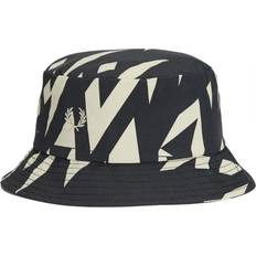 Fred Perry Hattar Fred Perry Abstr P Bucket Hat - Black