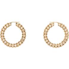 Gold Jah Big Hoop Earrings - Golden Honey