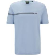 HUGO BOSS Men's T-Shirt Open Blue