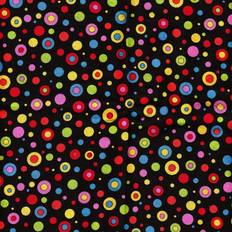 Rainbow Dot Multicolor Fabrics Multicolor