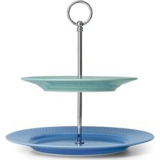 Lyngby Porcelæn Porcelæn Rhombe Color Kagefad 27cm