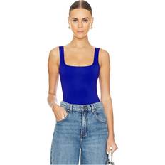 Good American Modern Tank Bodysuit - Blue