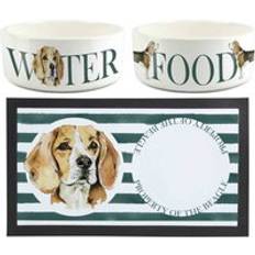 Pets Purely Home Beagle Pet Mat&#44; Food Water