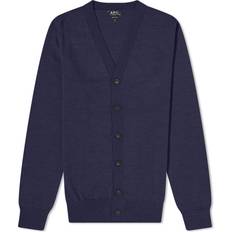 Lana Cárdigans A.P.C. Samuel Knit Cardigan - Dark Navy