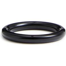 Tom Wood Rings Tom Wood Cage Band Onyx Ring Black