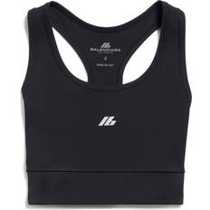 Balenciaga Clothing Balenciaga Activewear Sports Bra Black Women's Polyamide & Elastane