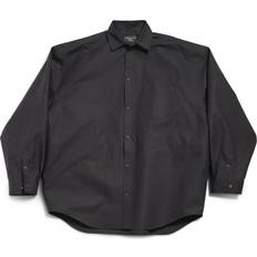 Balenciaga Shirts Balenciaga Women's Outerwear Shirt Large Fit - Black