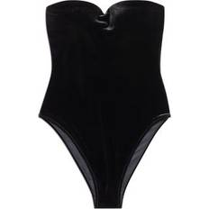 Balenciaga Swimwear Balenciaga Sweetheart Neck Swimsuit Black Women's Polyester & Elastane