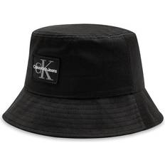 Calvin Klein Chapeaux Calvin Klein Chapeau Mono Logo Patch Bucket Hat K50K512181 Noir