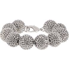 Balenciaga Quantum Bracelet Silver Women's Glass, Acrylic, Brass, Steel