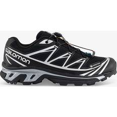 Salomon Mens Black Black Silver XT-6 Gtx Quick-lace Mesh Low-top Trainers Eur Men