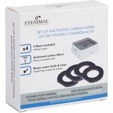 Eyenimal Kolfilter HYDRA200 Anti-Splash Vattenskål 4-pack