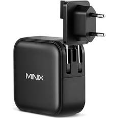 MiniX neo p3 100w gan usb-c wall charger adapter for phone laptop macbook iphone Black