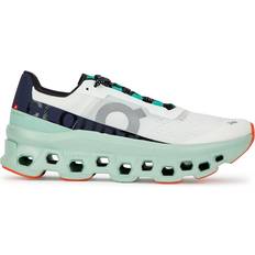 ON Cloud Monster Panelled Mesh Sneakers White And Green