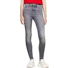 Tommy Hilfiger Nora Mid Rise Skinny Faded Jeans - Denim Black