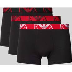 Emporio Armani Boxers Men's Underwear Emporio Armani Boxershorts mit elastischem Label-Bund im 3er-Pack