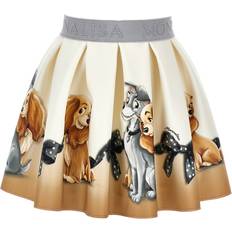 Disney Nederdele Børnetøj Monnalisa Lady And The Tramp Neoprene Skirt