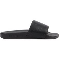 Gucci Slippers & Sandals Gucci GG Rubber Sliders Black