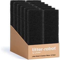 Whisker Litter-Robot 3 Carbon Filters 12-Pack Litter Box