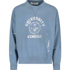 GOLDEN GOOSE Star Venezia Crew Neck Sweatshirt - Blue