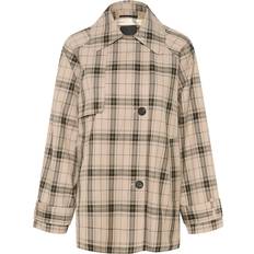 InWear Outerwear InWear Minonaiw Check Jacket Jakker 30109087 Neutral Check