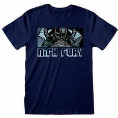 Avengers Herr T-shirts Avengers Marvel T-shirt Nick Fury - Marinblå