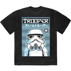 Star Wars T-shirts Star Wars Unisex T-Shirt Trooper Japanese - Black