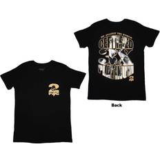 Silver - Unisex Tops ROCK OFF Upac t-shirts short sleeves platinum n500z