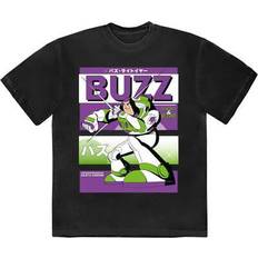 Toy Story Unisex T-Shirt Buzz Japanese - Black