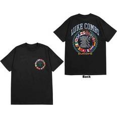 Luke 1977 Unisex T-Shirt Tour '23 Flag - Black