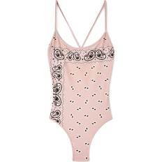 Palm Angels Women Swimwear Palm Angels One-piece Swimsuit with Criss-cross - Back