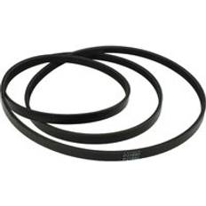 White Goods Accessories VHBW Drive Belt compatible with Miele TKB650WPTKB600-50, TKG440WP, TKG440WPTKG400-40, TKG650WP Tumble Dryer 188 cm, Black