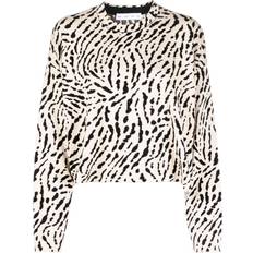 Transparent Sweaters Proenza Schouler Animal Jacquard Sweater