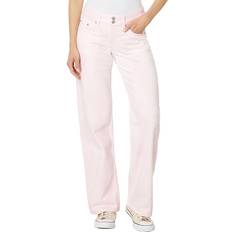 White - Women Jeans Levi's Levi's Women's Super-Low Double-Button Relaxed-Fit Denim Jean Misted Pot 31