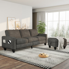 Ebern Designs Wood Sofas Ebern Designs Jaydie 78" Sofa