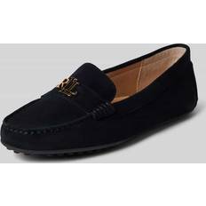 Lauren Ralph Lauren Loafers mit Logo-Applikation Modell 'BARNSBURY' in Black, Größe