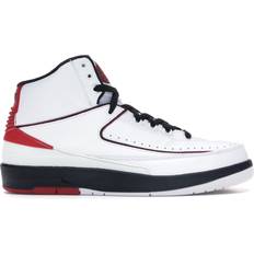 Men - Nike Air Jordan 2 Sport Shoes NIKE Air Jordan 2 Retro QF M - White/Black/Varsity Red