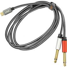 LINQ USB-C 6.35mm Audiokabel 0.15 m, Kabel