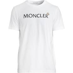 Moncler Herr T-shirts Moncler T-shirt ss vit