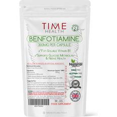 Time Health Benfotiamine Fat-Soluble Vitamin B1 Support