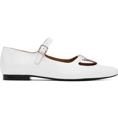 A.P.C. Low Shoes A.P.C. White Katie Holmes Edition Katie Ballerina Flats AAB WHITE IT