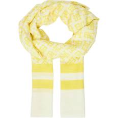 Femme - Jaune Écharpes Tommy Hilfiger Écharpe Beach Summer Mono Scarf AW0AW16030 Jaune