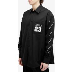 Off-White Hemden Off-White 23 Logo Heavycoat - Black/White