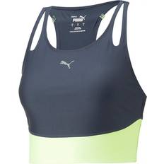 Blue Tank Tops Puma Run Ultraform Crop Tank Top Women blue