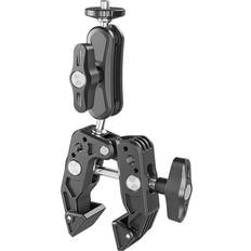 Telesin Aluminum Super Clamp 360° Ball Head Magic Arm For GoPro Insta 360 DJI Aciton