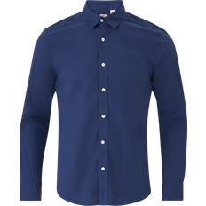 Levi's Blau Hemden Levi's LS Battery Hemd Shirt Slim - Navy