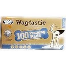 Pets Good Boy Wagtastic Valp/hundträningskuddar 100-pack ultraabsorberande/låst