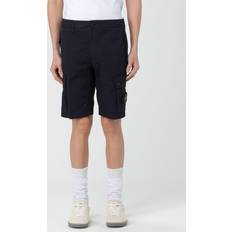 Stone Island Uomo Shorts Stone Island Supima Cotton Cargo Shorts - Navy Men's